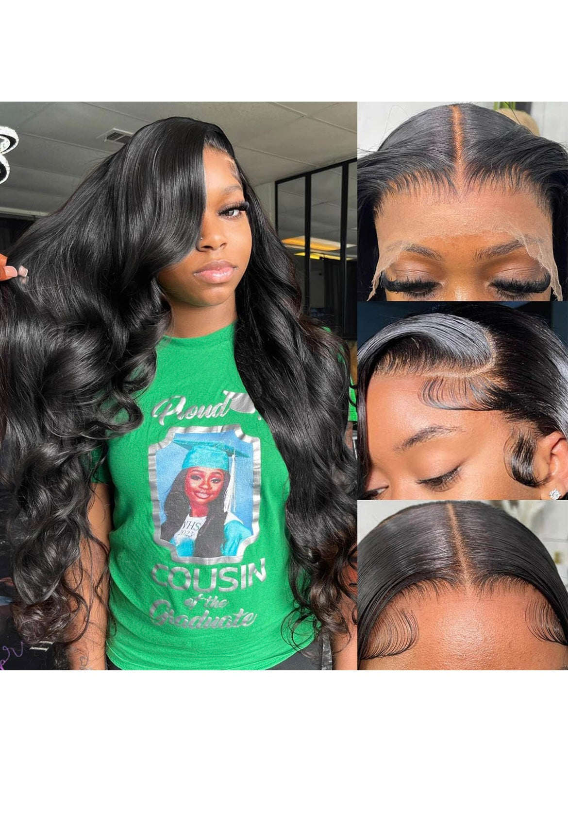 HD Body Wave 13x4 Lace Front Wig