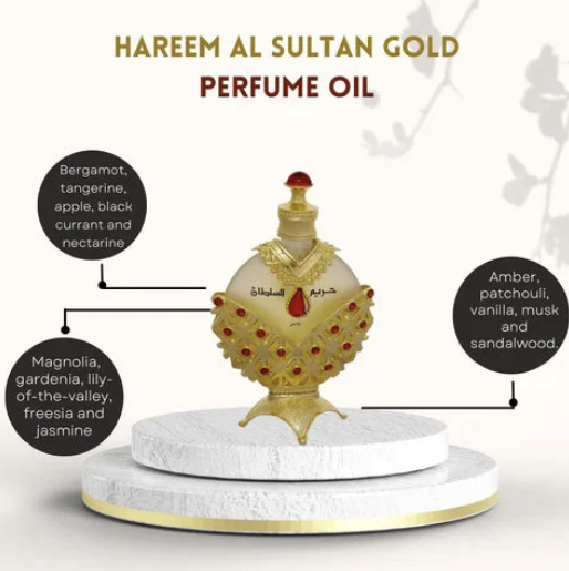 Khadlaj Hareem Al Sultan Gold by Khadlaj Concentrated Perfume Oil