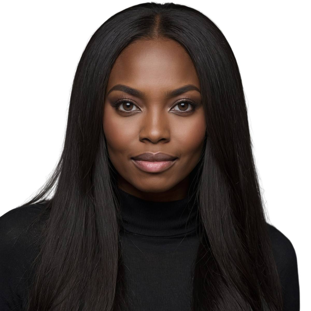 Straight 13x4 Transparent Lace Front Wig