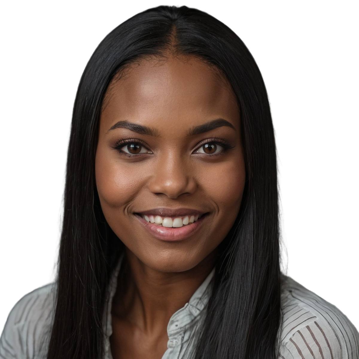 Straight 4x4 Transparent Closure Wig